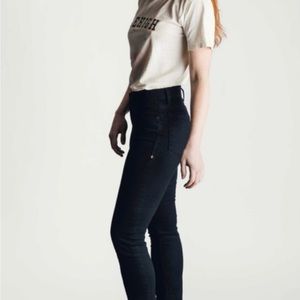 Black Imogene Slim Jeans